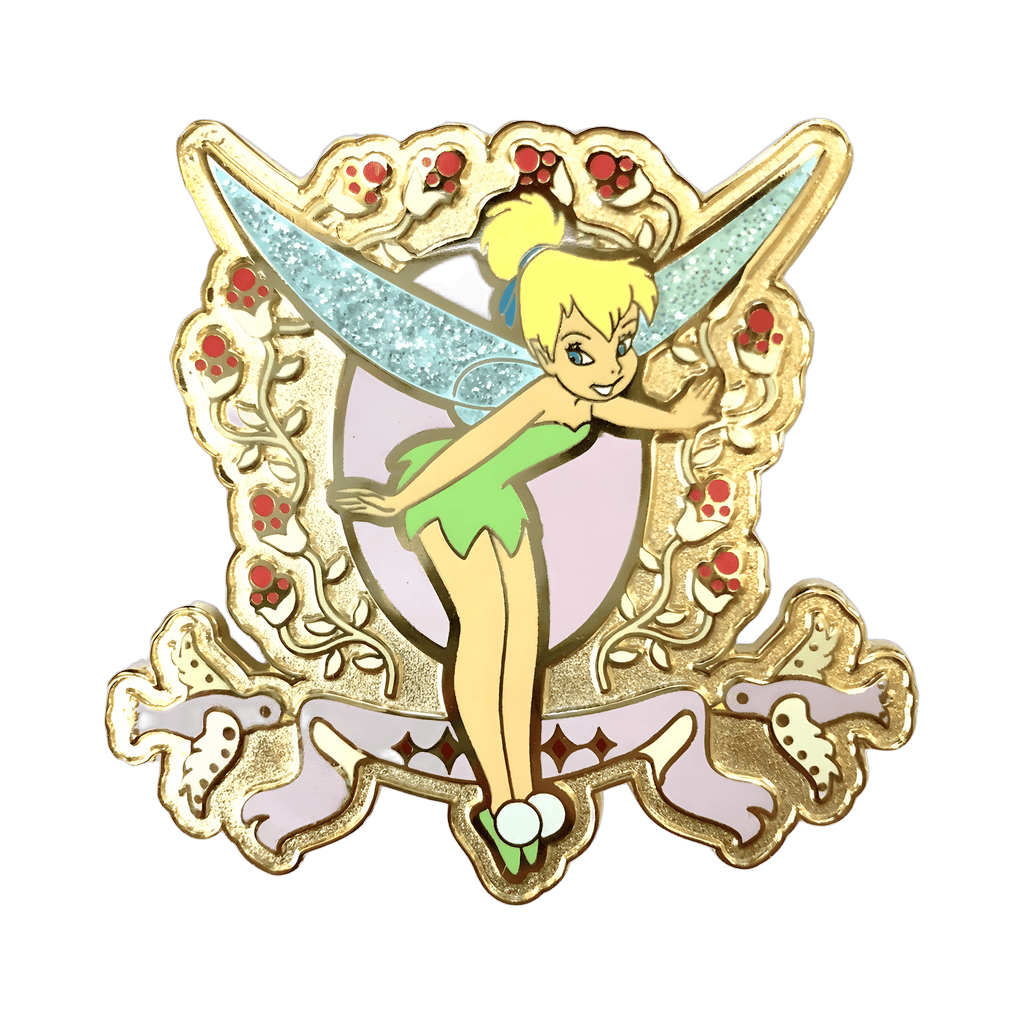 Tinker Bell Doves and Flowers Disney pin