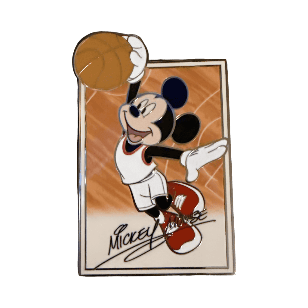 Mickey Playing Basketball Disney pin