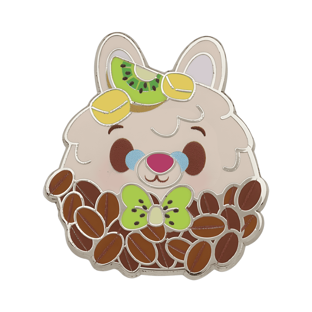 White Rabbit Fruit and Granola Parfait Disney pin
