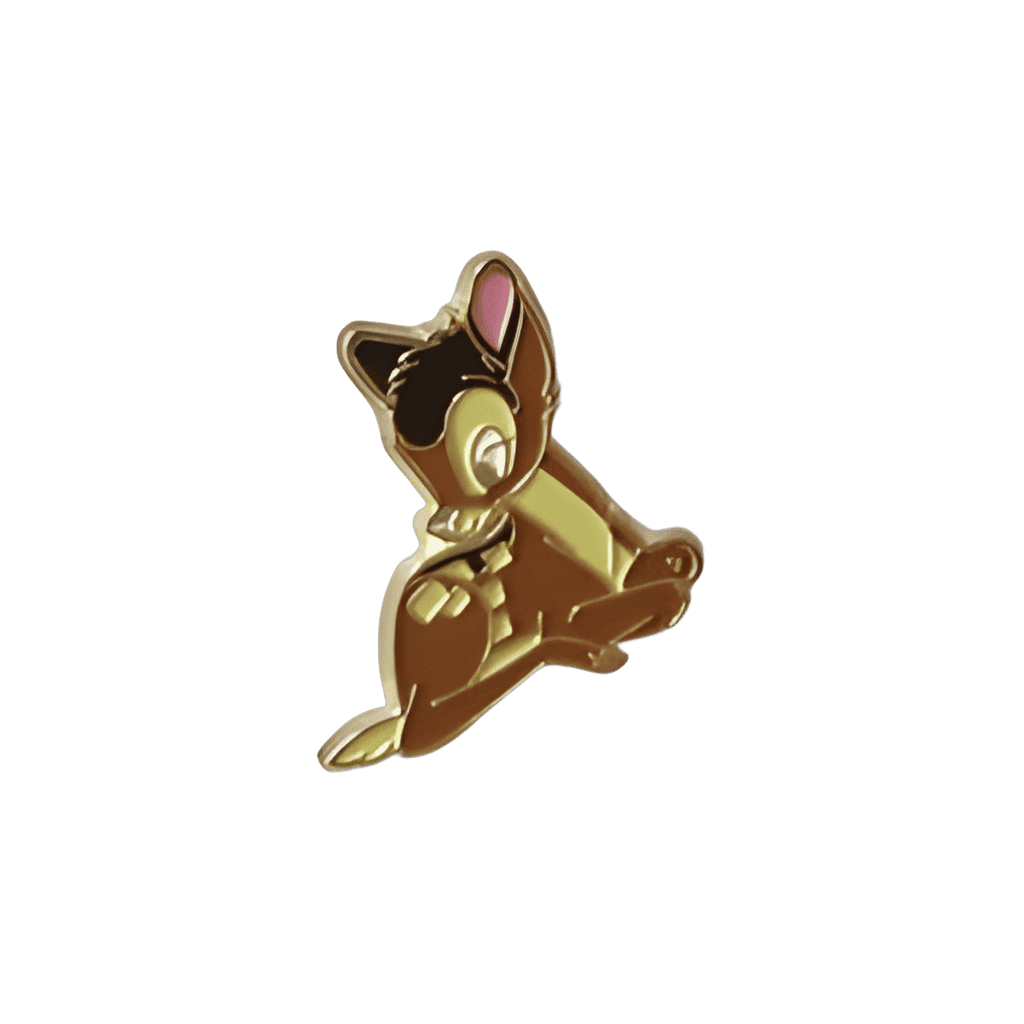 Bambi seated (Gold) Disney pin