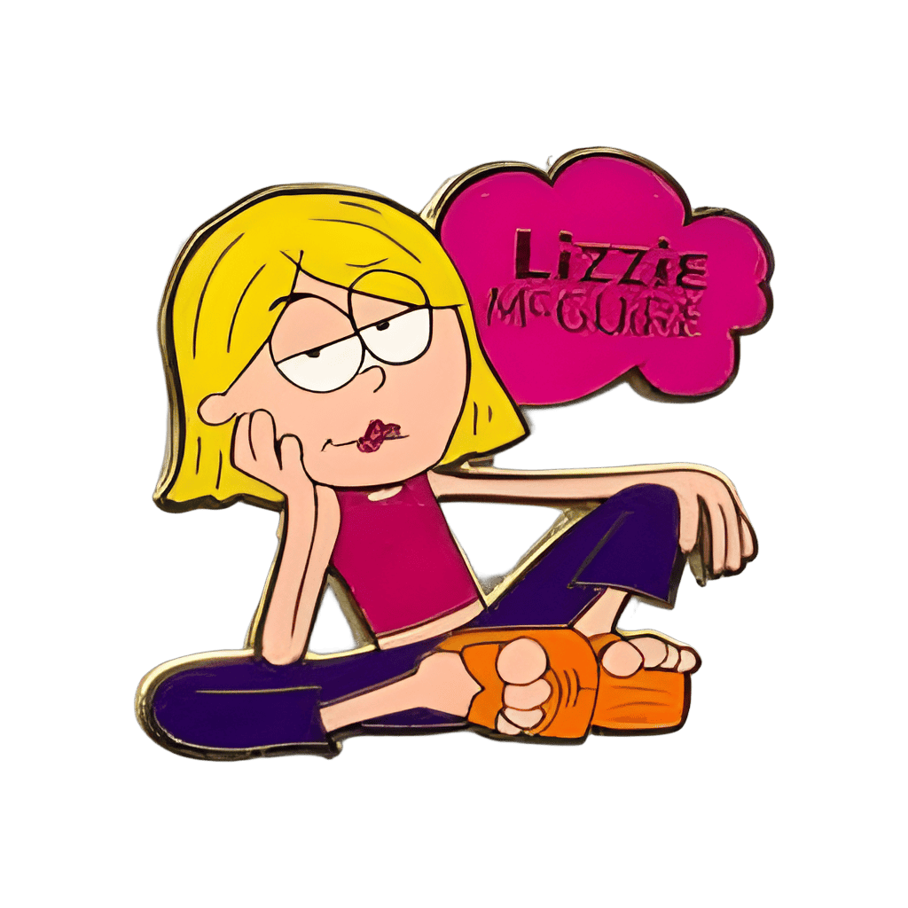 Lizzie McGuire Sitting Disney pin
