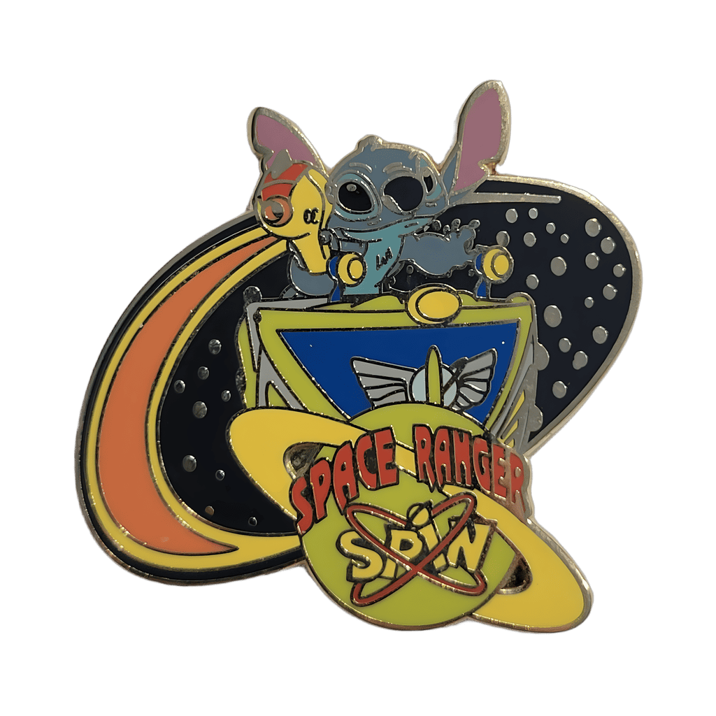 Space Ranger Spin Stitch Disney pin