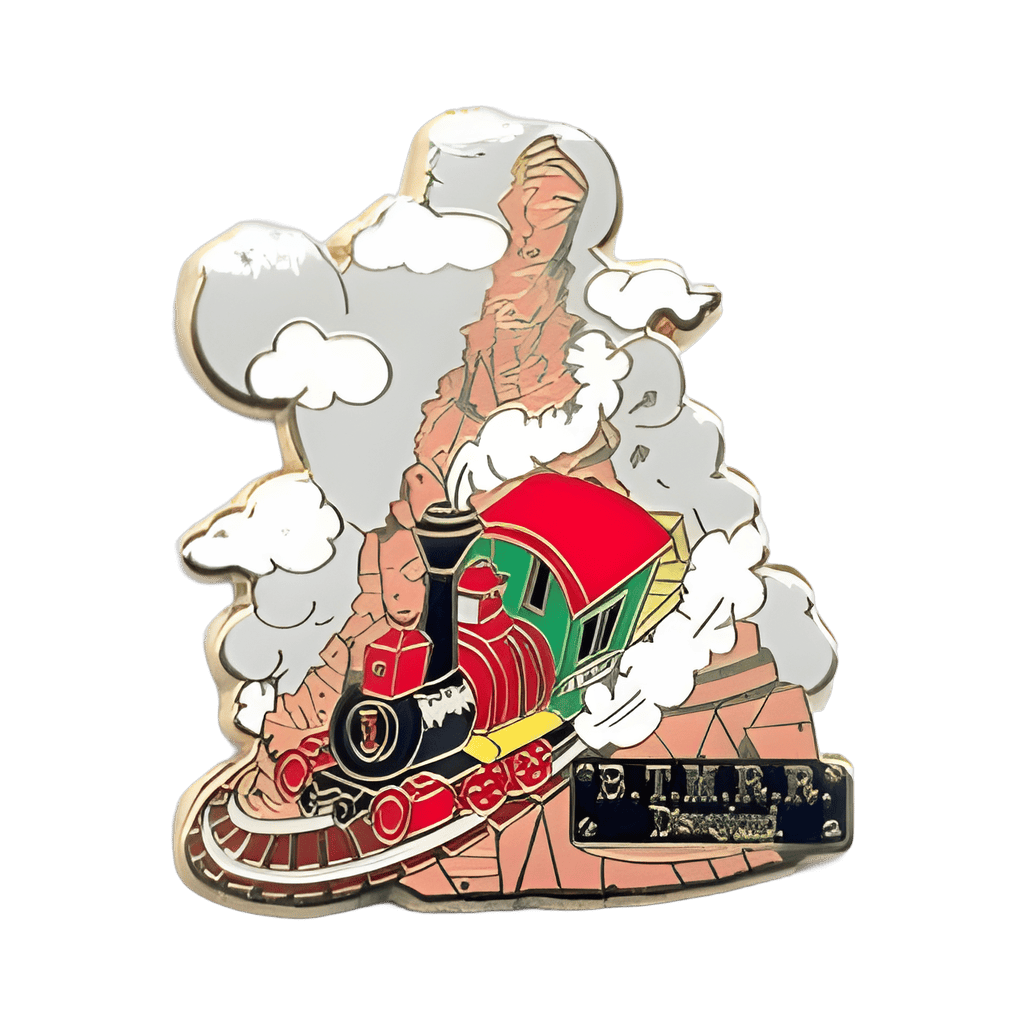 Big Thunder Mountain Railroad 25th Anniversary - Mickey Cloud Disney pin