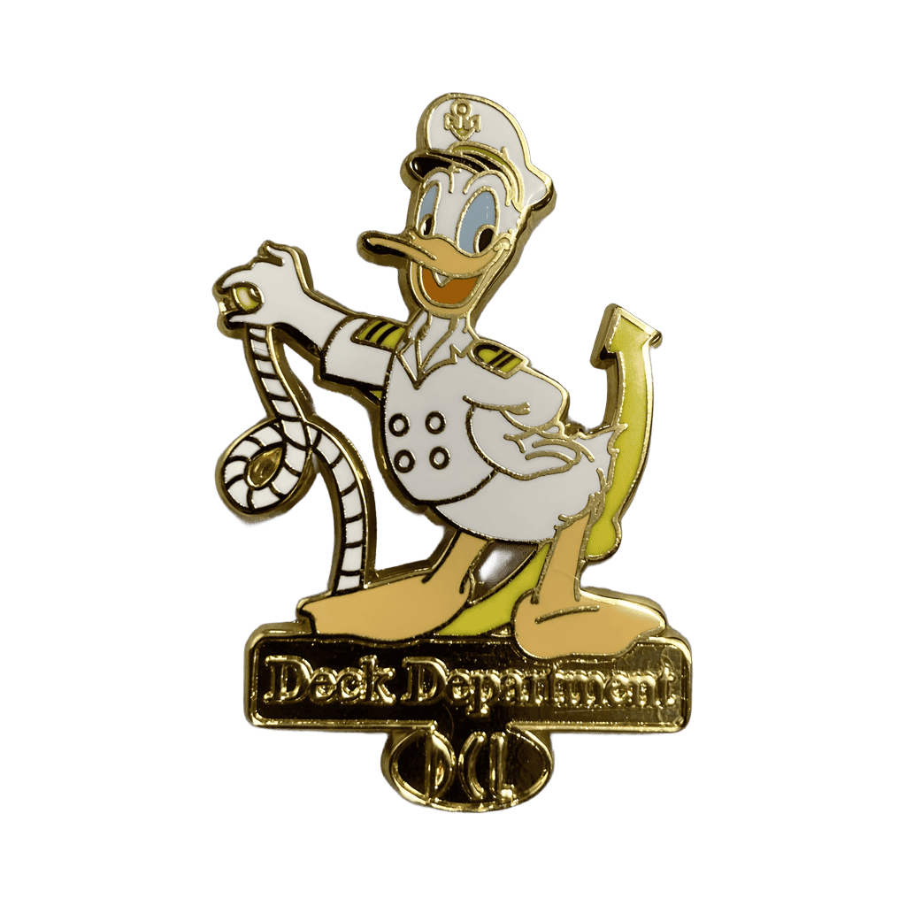 Captain Donald Duck Disney pin