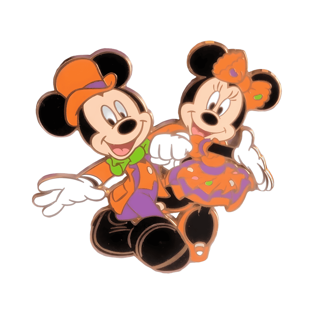Mickey and Minnie Disney pin