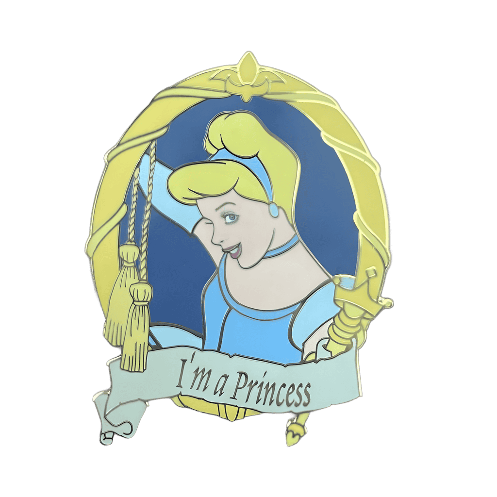 Cinderella “I’m a Princess” Portrait Disney pin