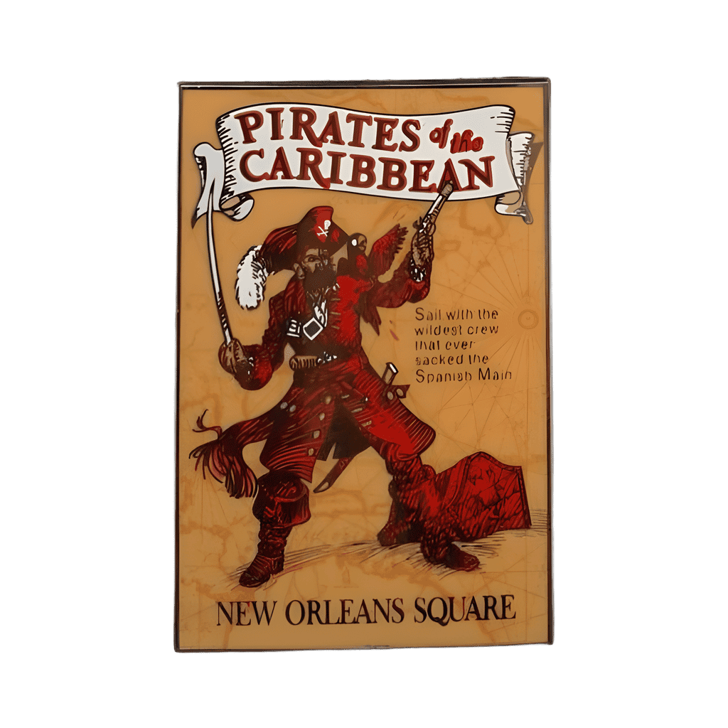 Pirates of the Caribbean Disney pin