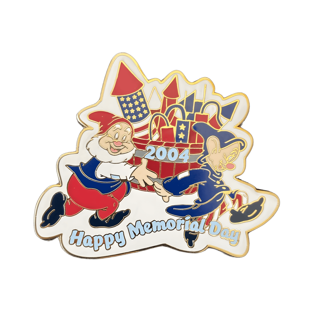 Seven Dwarves - Happy Memorial Day 2004 Disney pin