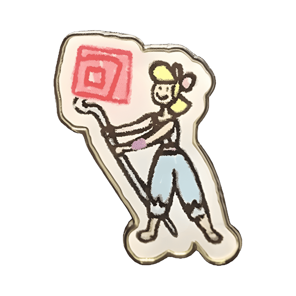 Bo Peep Balancing Block on Staff Disney pin