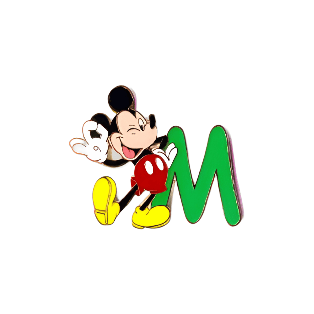 M is for Mickey Mouse Disney pin