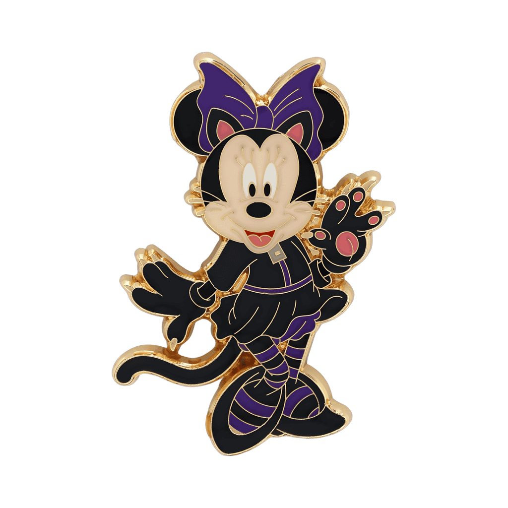 Minnie Mouse Halloween Cat Costume Disney pin