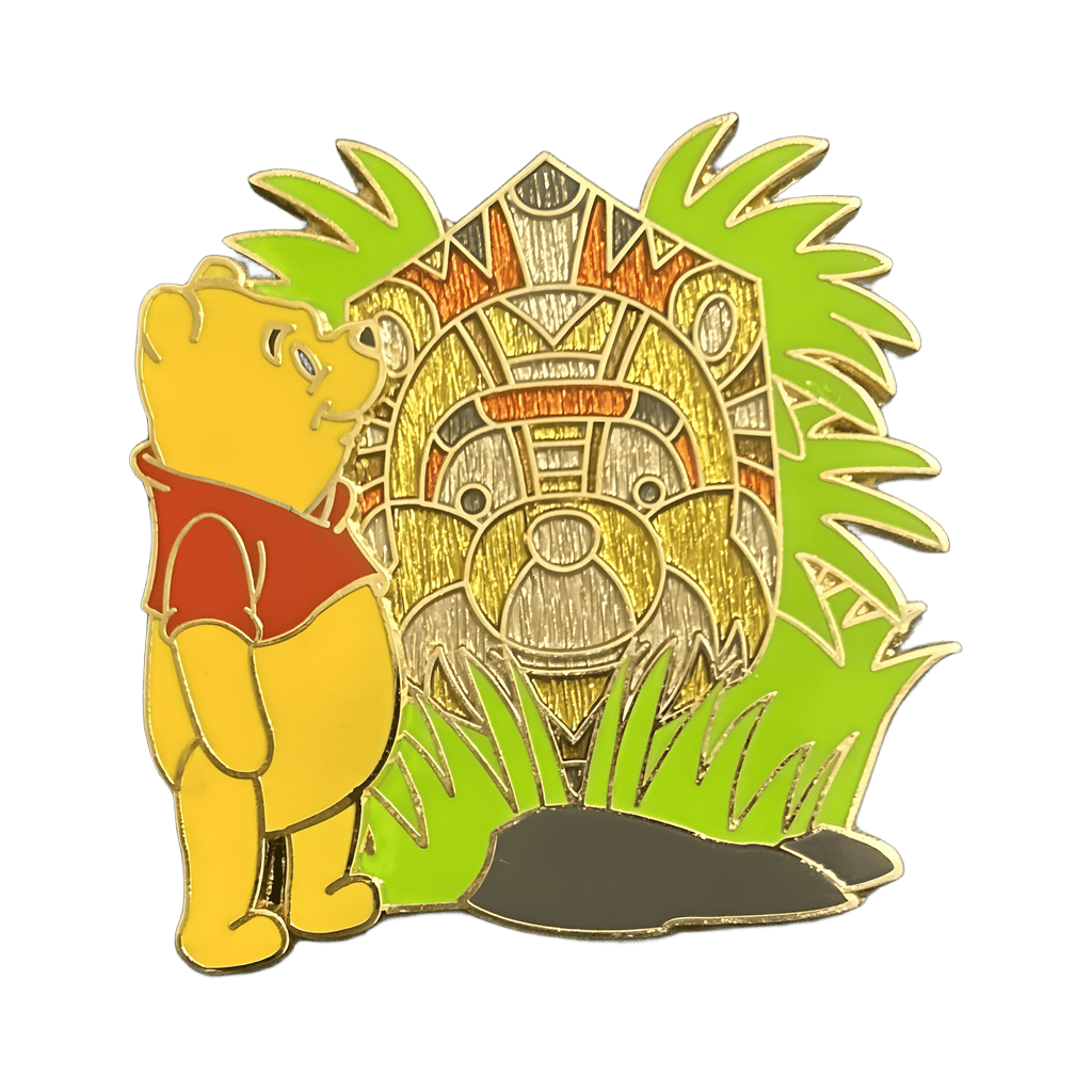 Pooh Tiki Disney pin