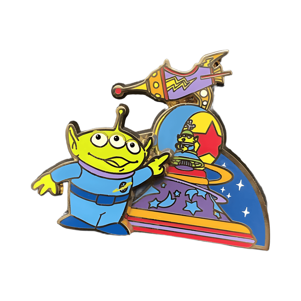 Little Green Man Disney pin