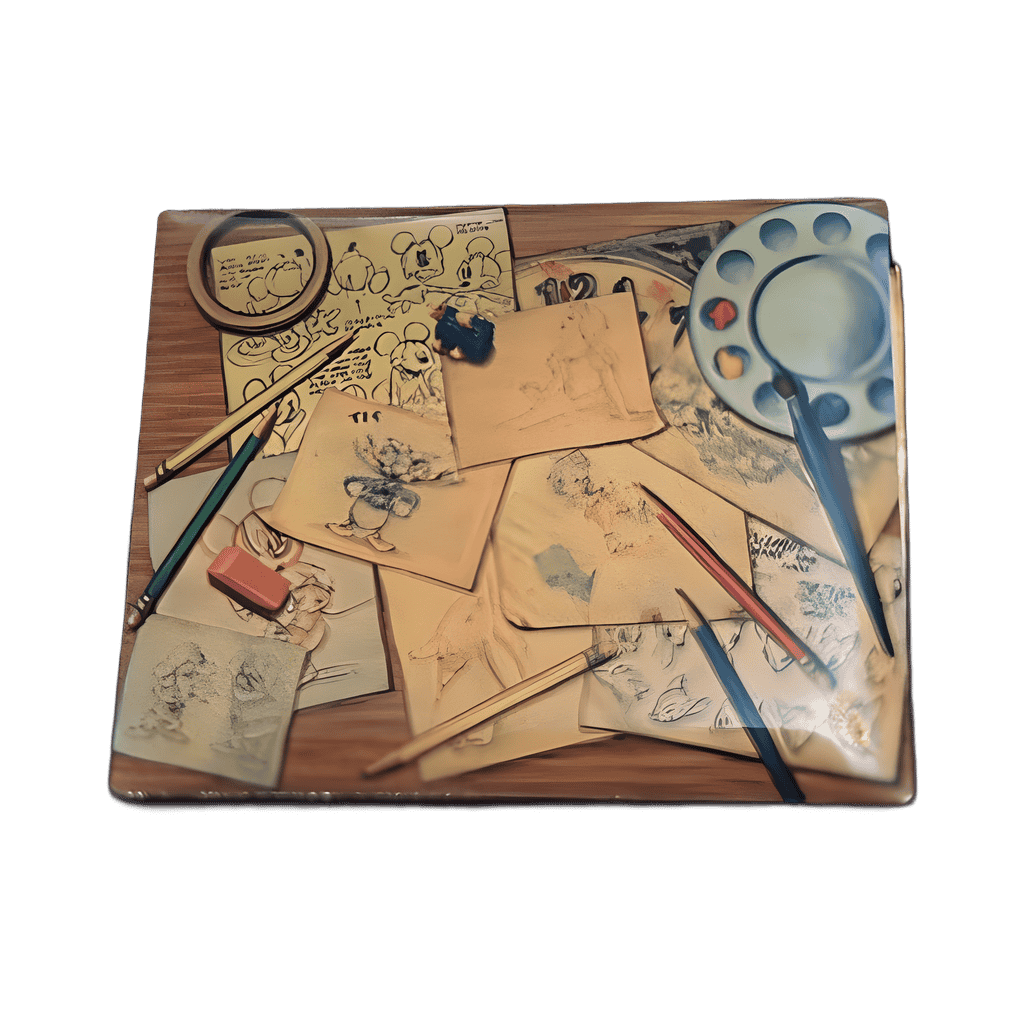 Animator's Desk Disney pin