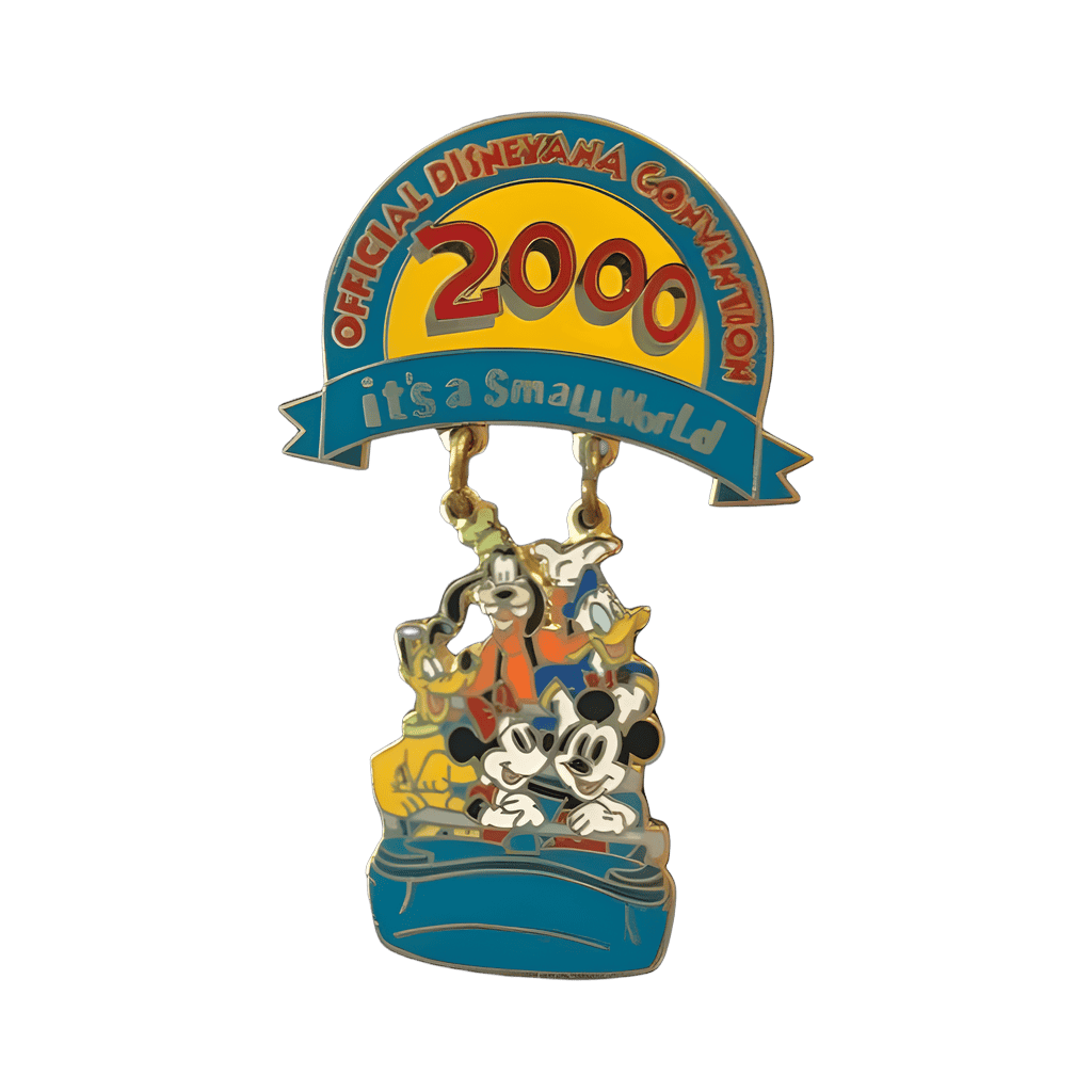 It's a Small World Fab 5 Dangle Disney pin