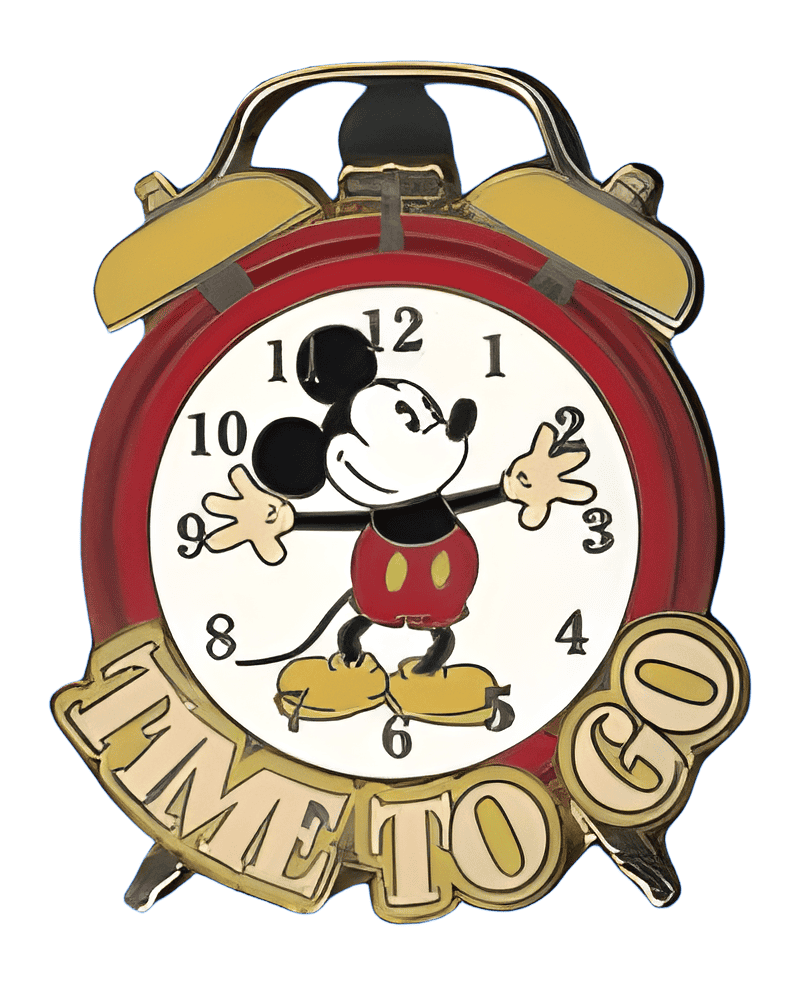 Time to Go Disney pin
