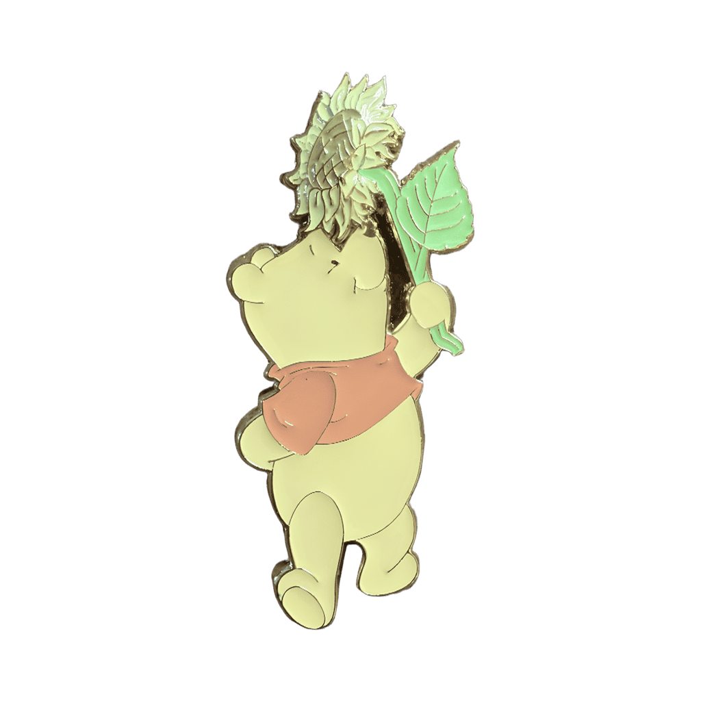 Winnie the Pooh with Sunflower Disney pin