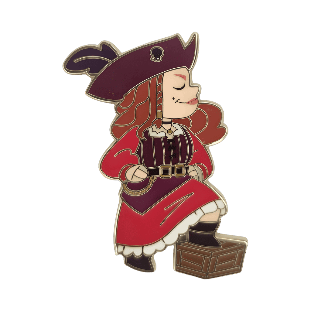 Captain Redd Disney pin
