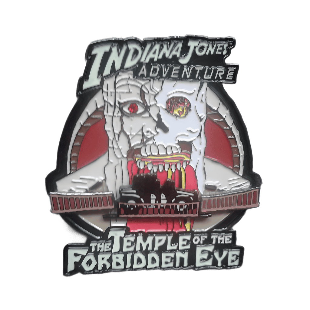 Jeep on Cavern of Bubbling Death Bridge Disney pin