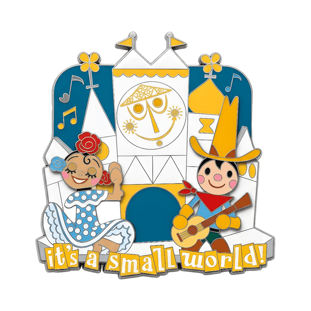 It's a Small World Disney pin