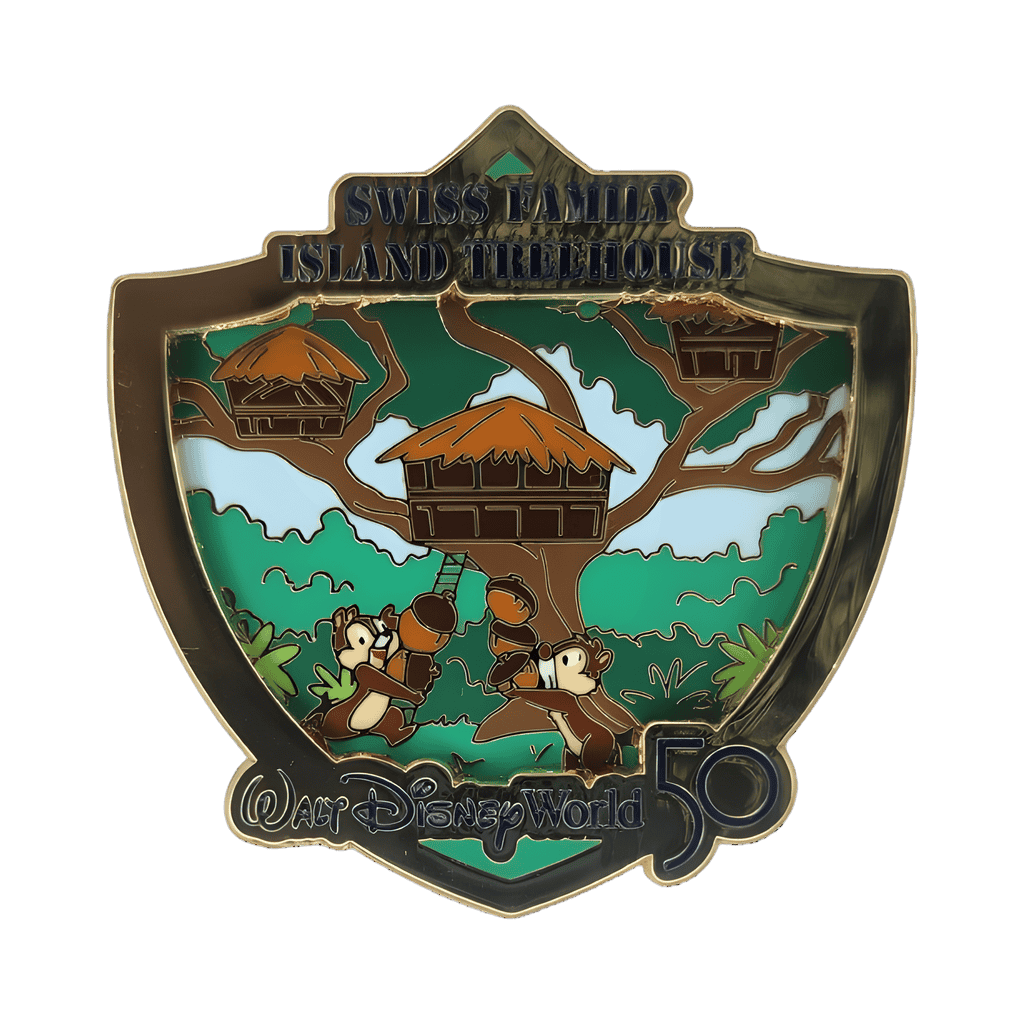 Swiss Family Island Treehouse Disney pin