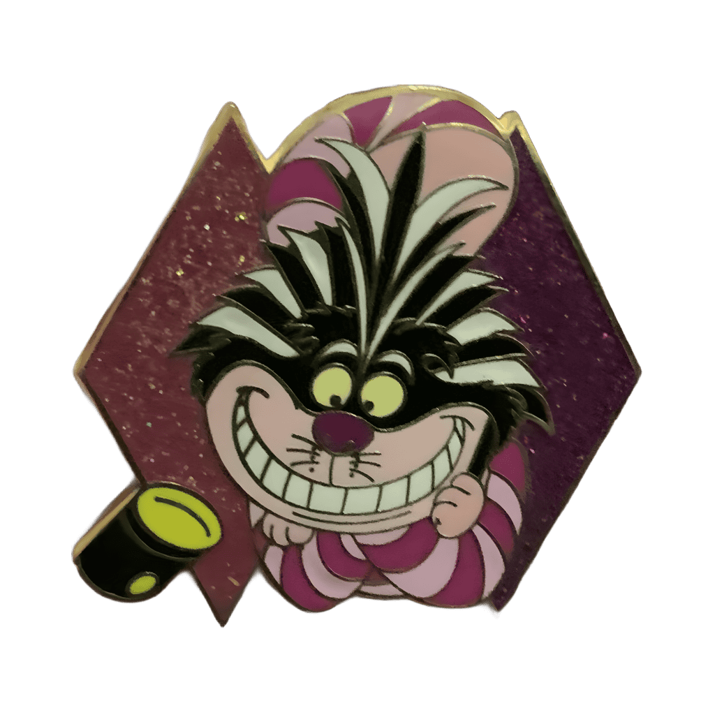 Cheshire cat Disney pin