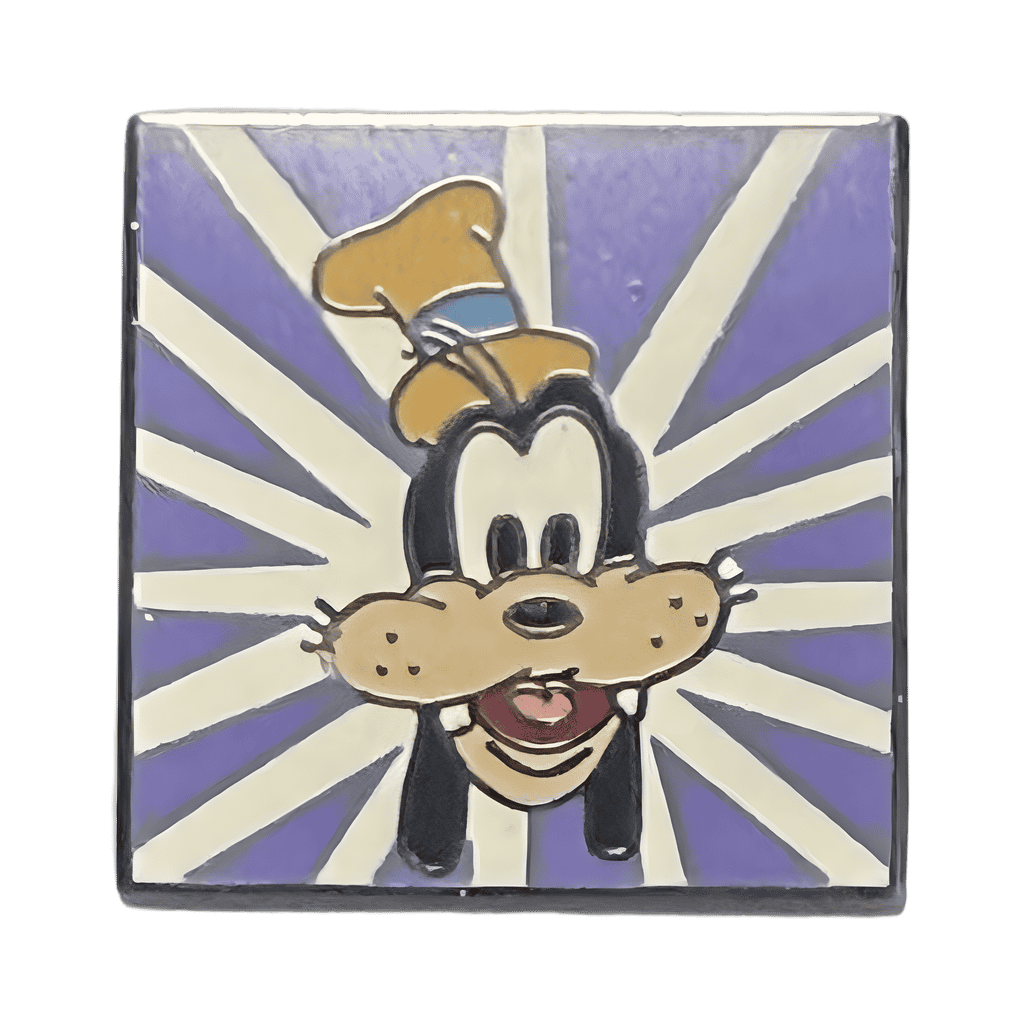 Goofy sunburst Disney pin