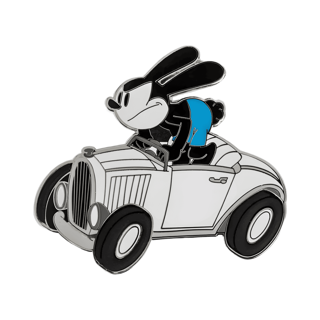 Oswald Driving Car Disney pin