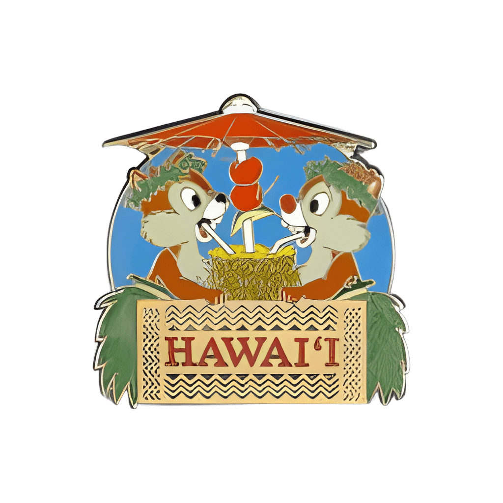 Hawai'i - Chip & Dale Disney pin