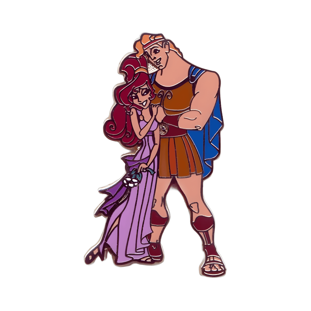 Hercules and Megara Disney pin