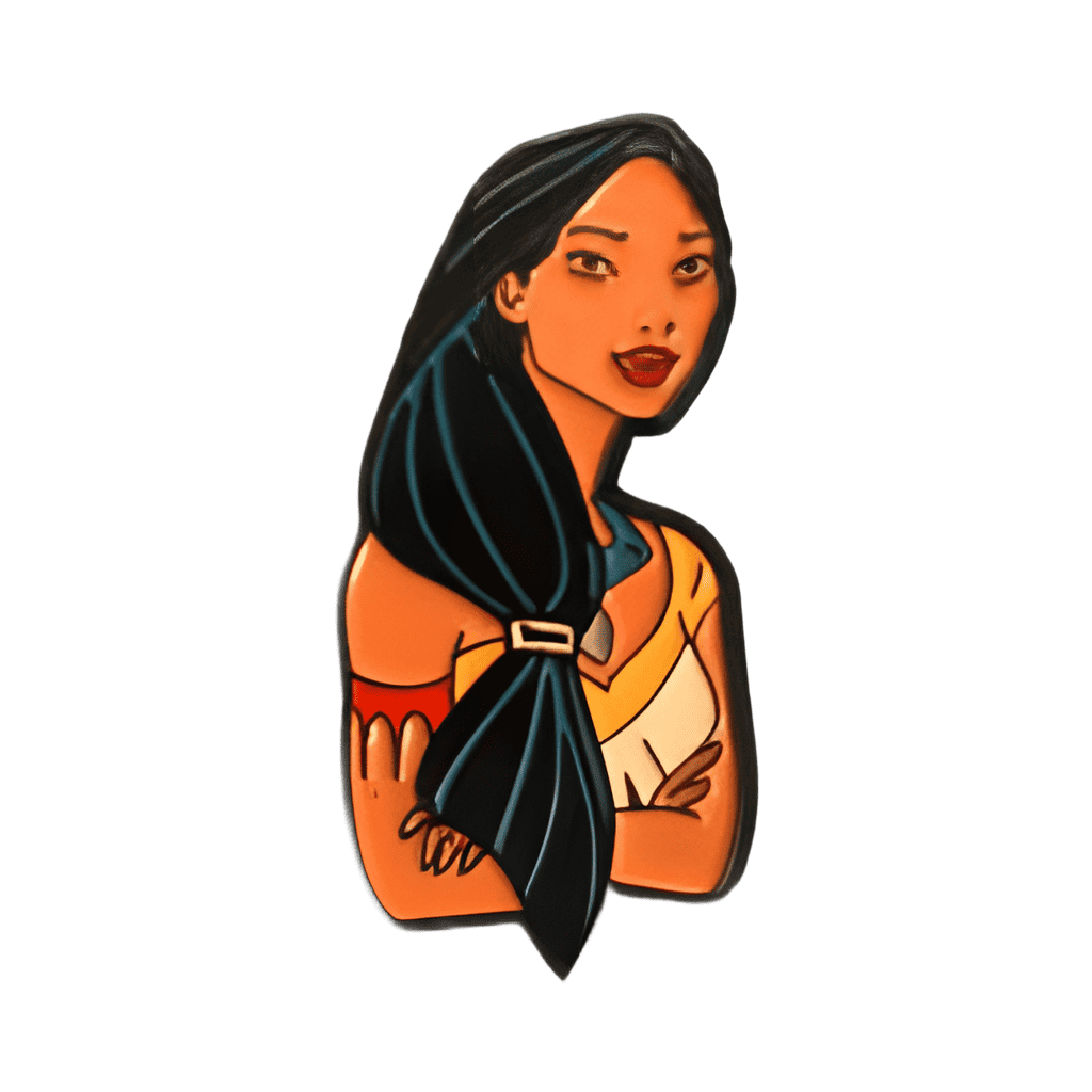 Pocahontas Set (Pocahontas Side Pony) Disney pin