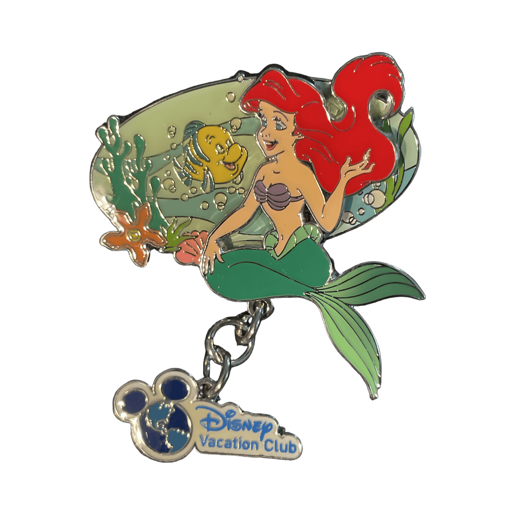 Ariel and Flounder Disney pin