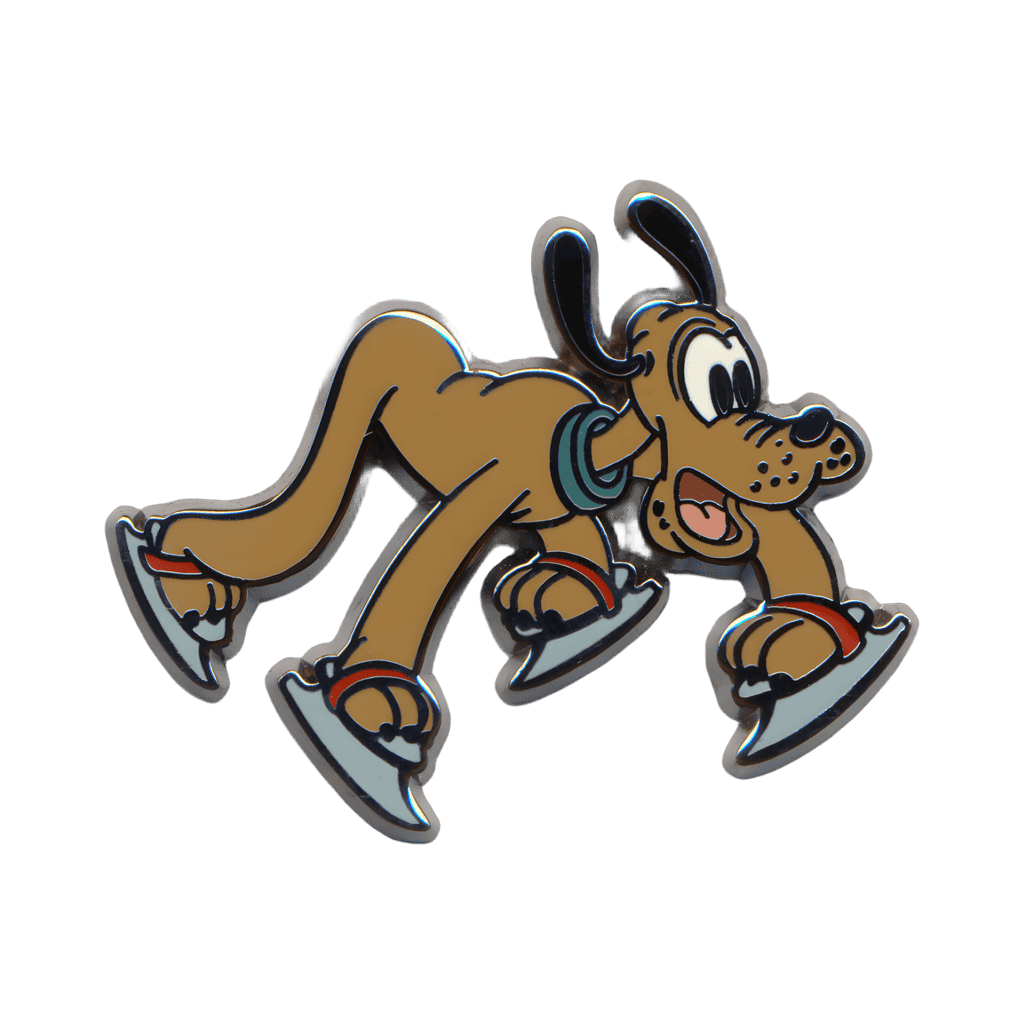 Set #3 - Pluto Ice Skating Disney pin