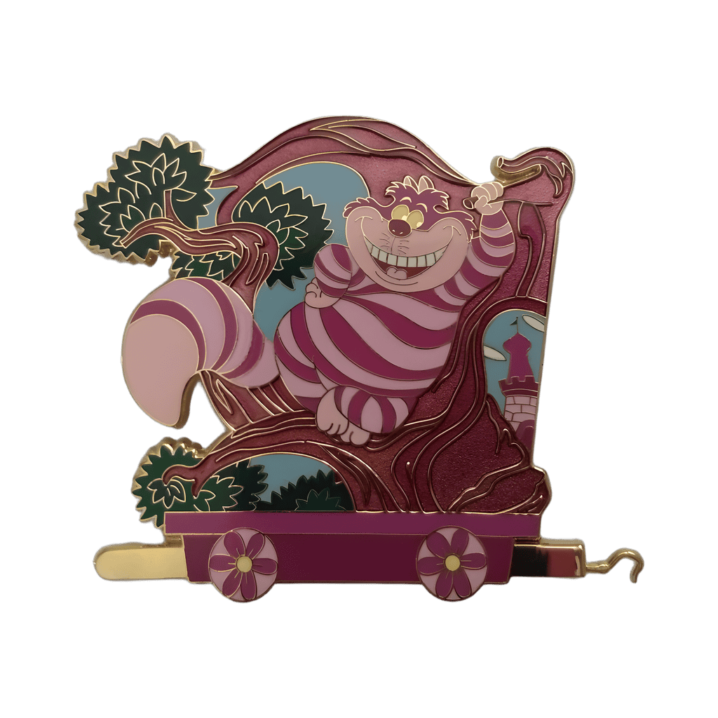 Cheshire cat Disney pin