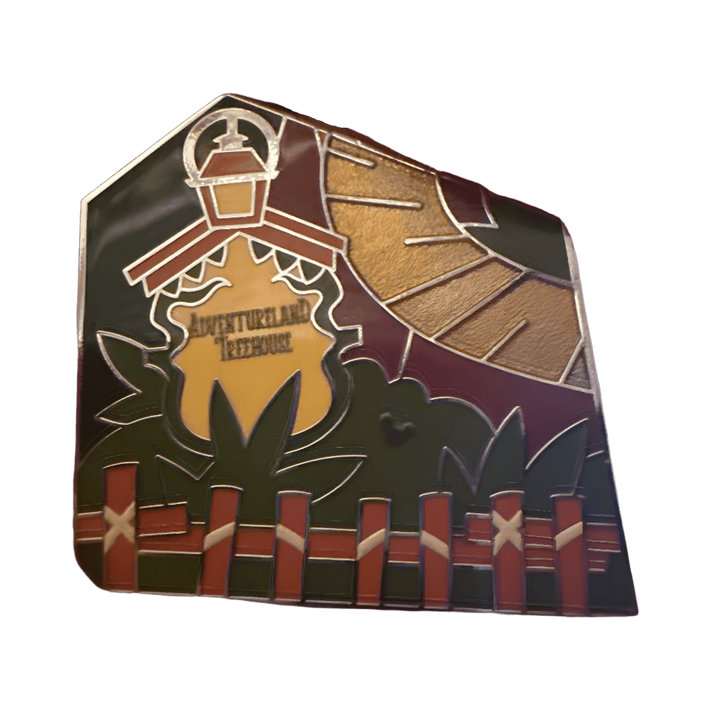 Adventureland Treehouse Sign Disney pin