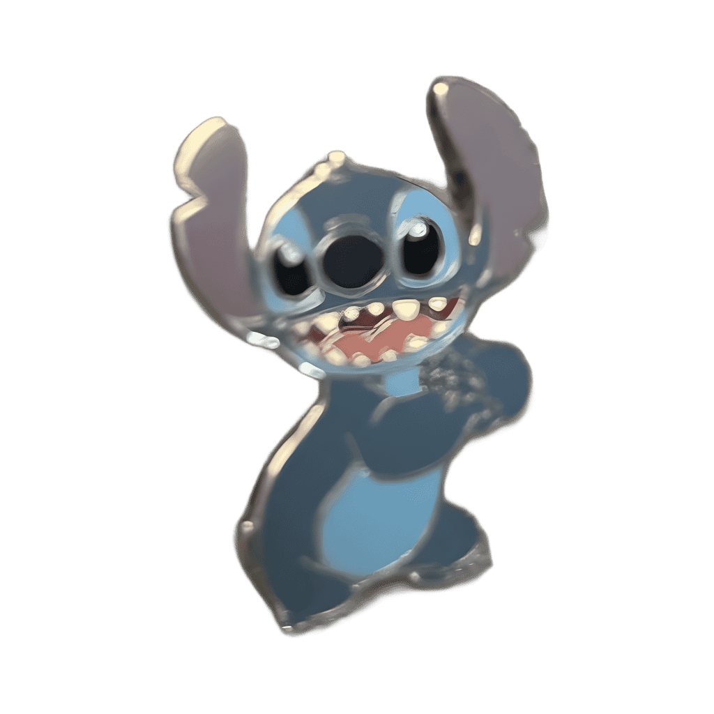 Stitch Hands Clasped Disney pin