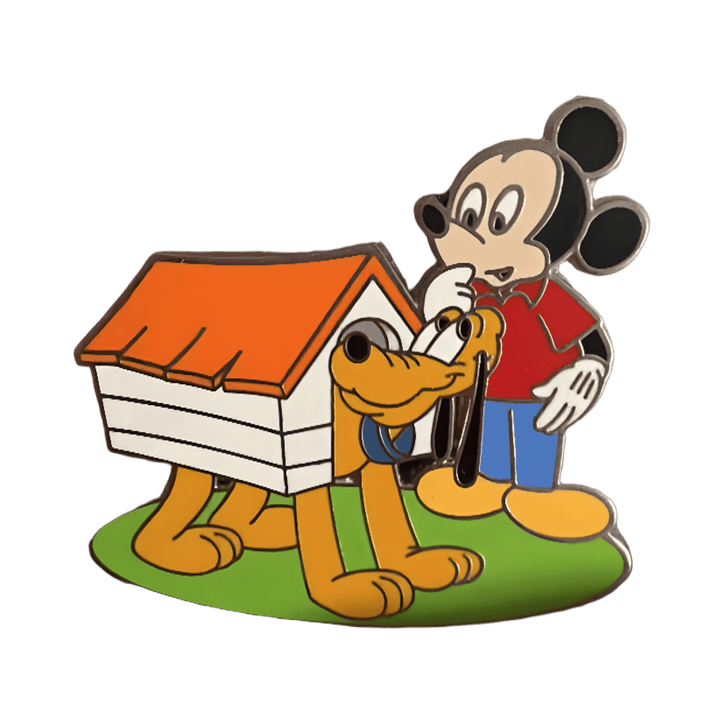 Mickey Mouse and Doghouse Disney pin
