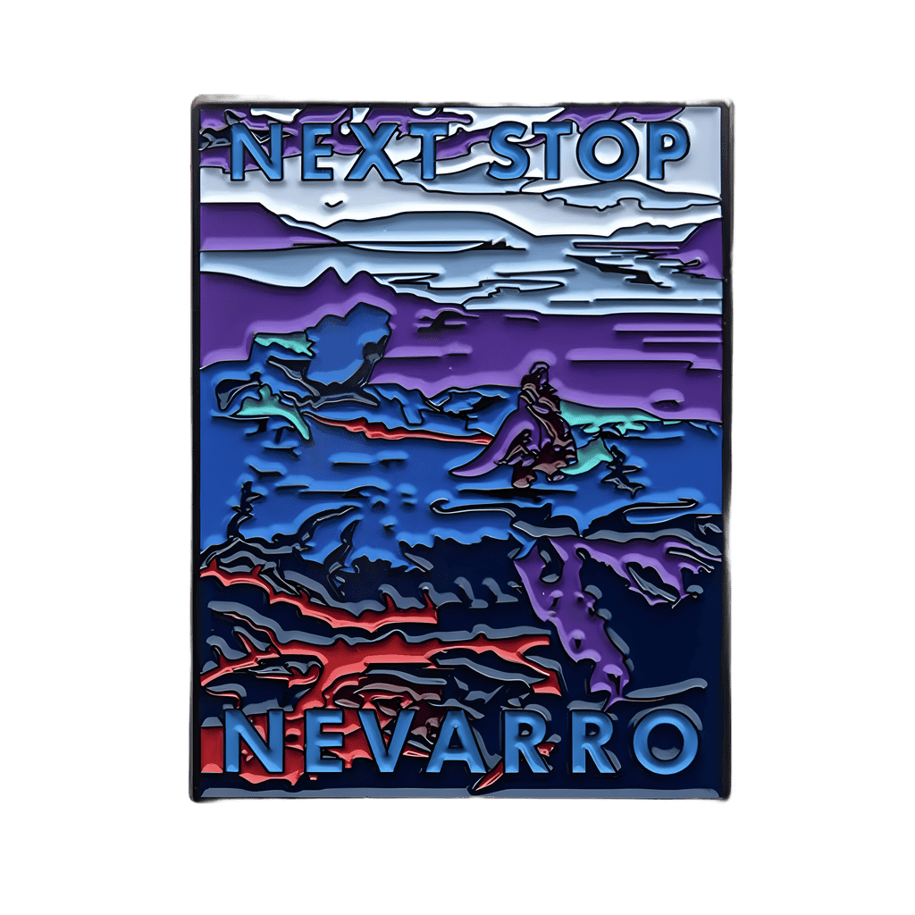 Nevarro Set - Next Stop Nevarro Poster Disney pin