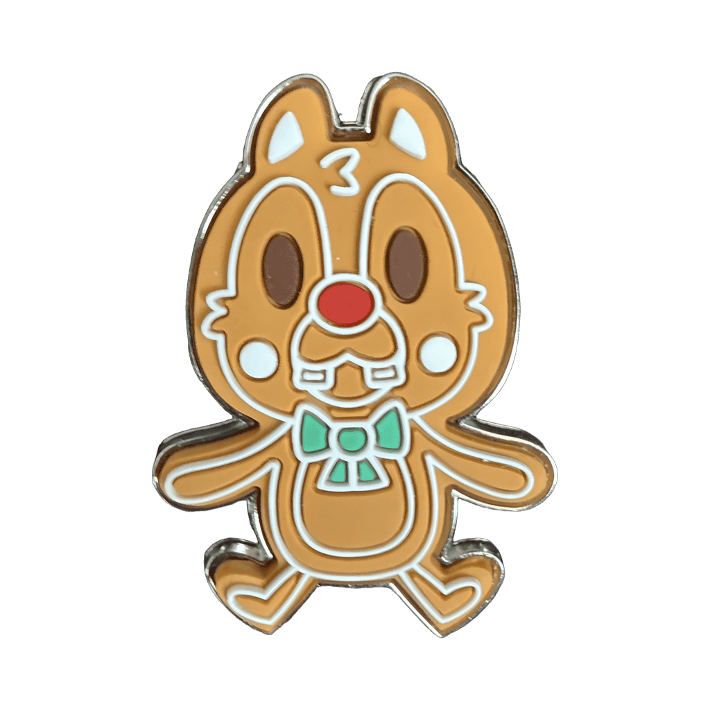 Dale gingerbread Build-a-pin Disney pin