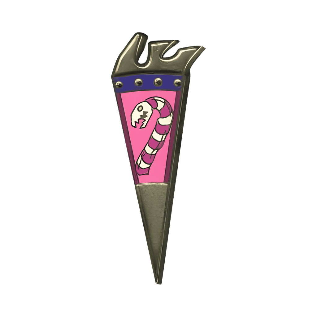 Candy Cane Snake Disney pin