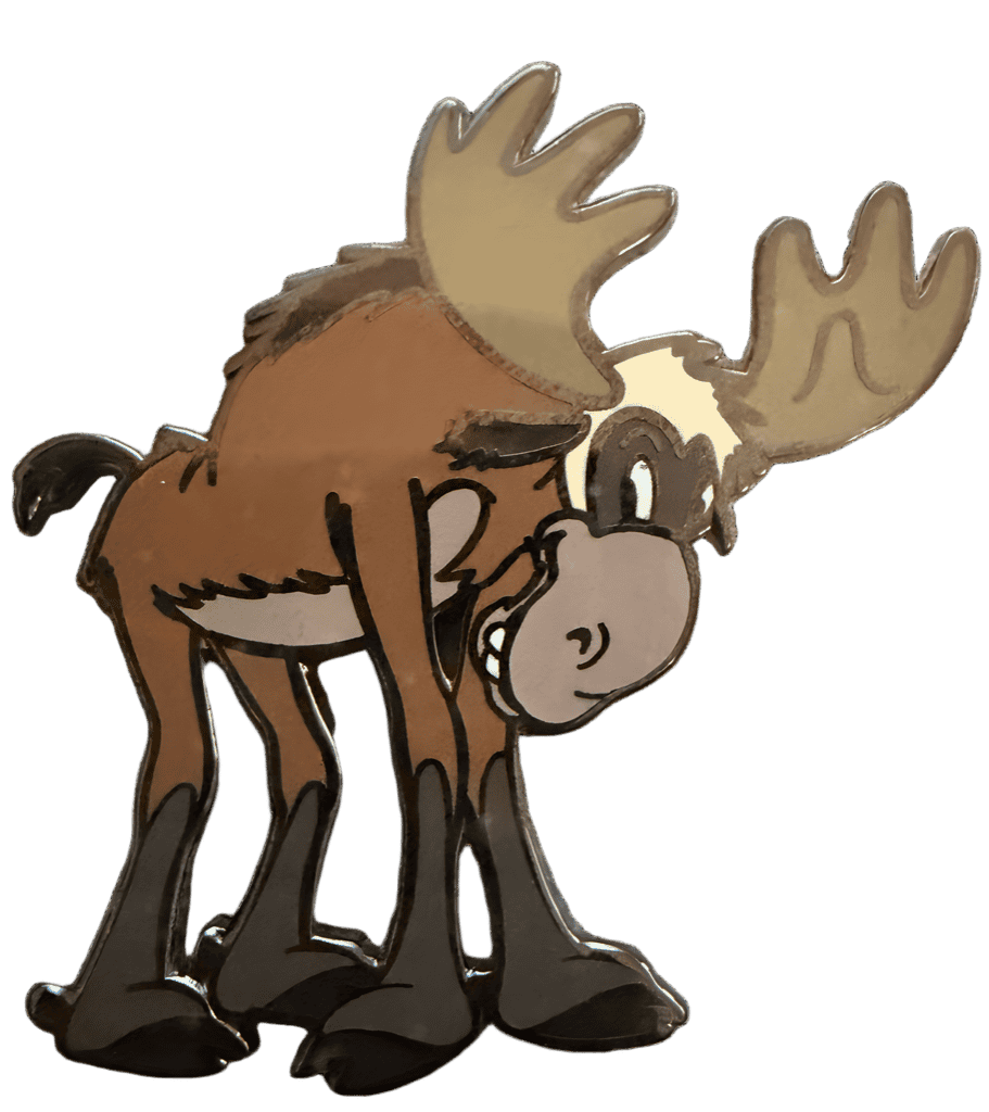 Moose Disney pin