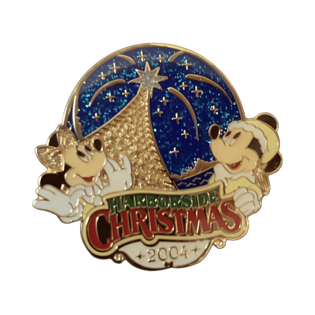 Mickey and Minnie - Harborside Christmas 2004 Disney pin