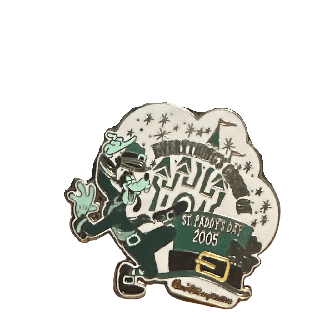 Everything’s Green On St. Paddy’s Day 2005 Disney pin