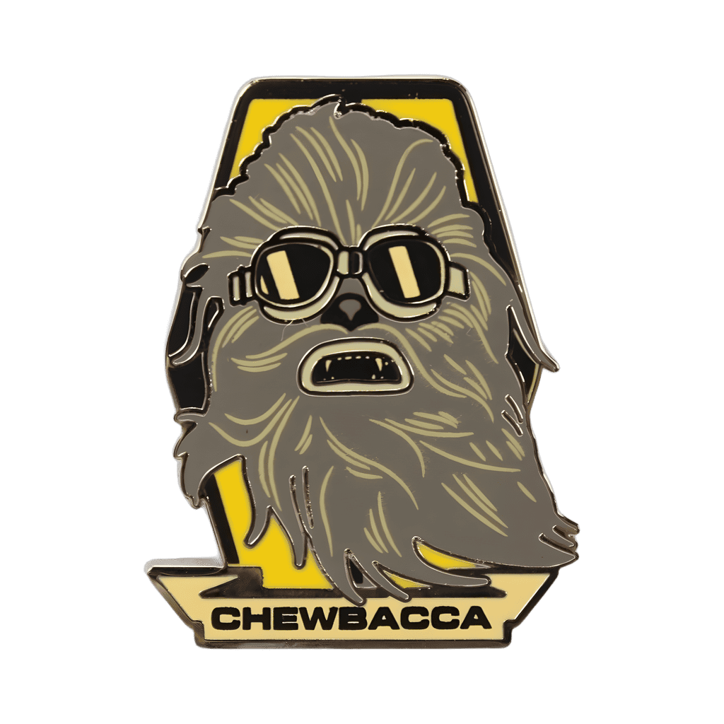 Chewbacca with Goggles Disney pin