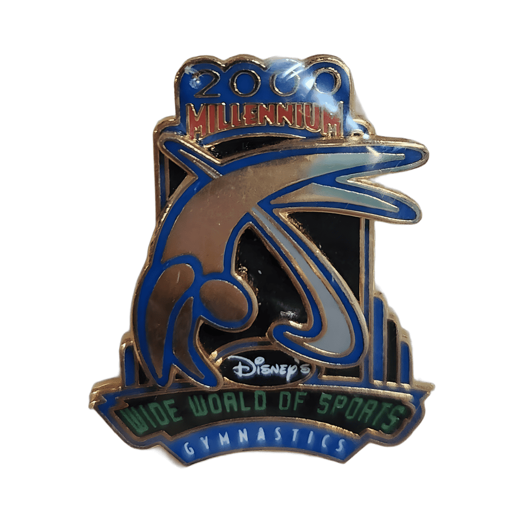 Gymnastics Disney pin