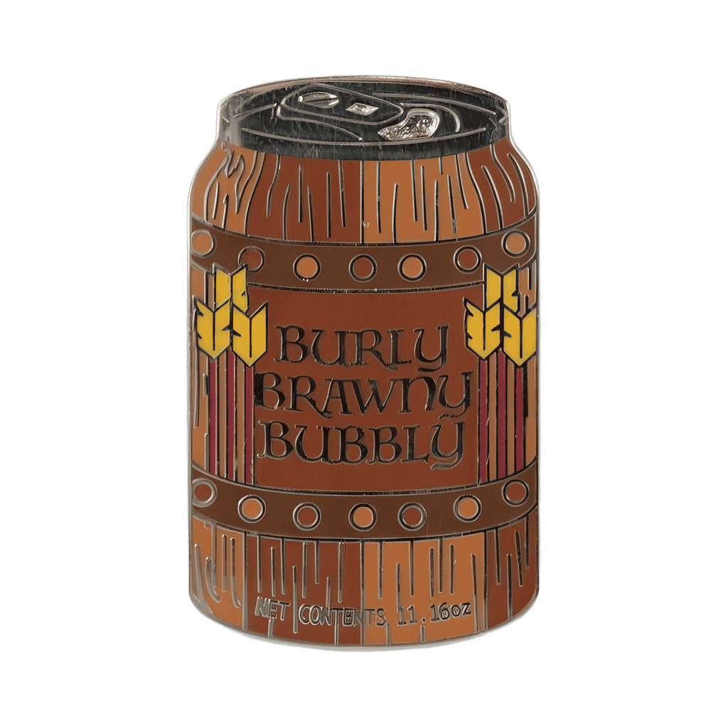 Burly Brawny Bubbly Disney pin