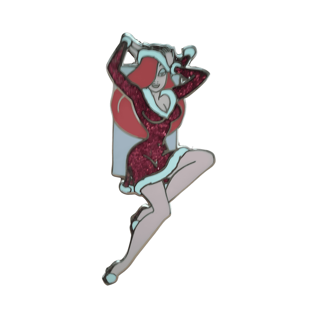 Jessica Rabbit in Santa Hat Disney pin