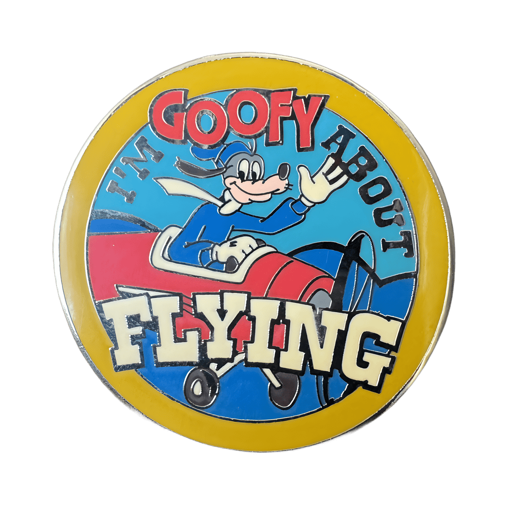 Mickey and Minnie Travel - I'm Goofy About Flying Disney pin