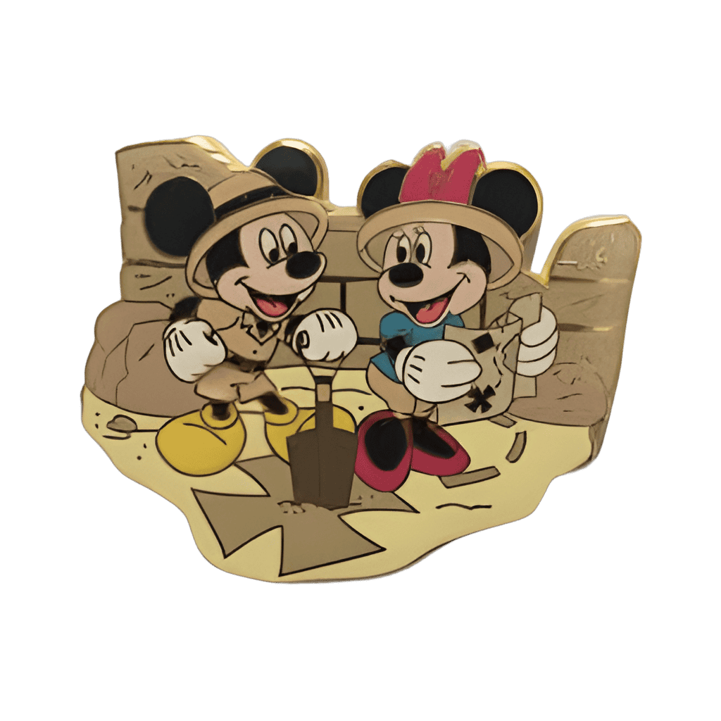 Mickey and Minnie Disney pin