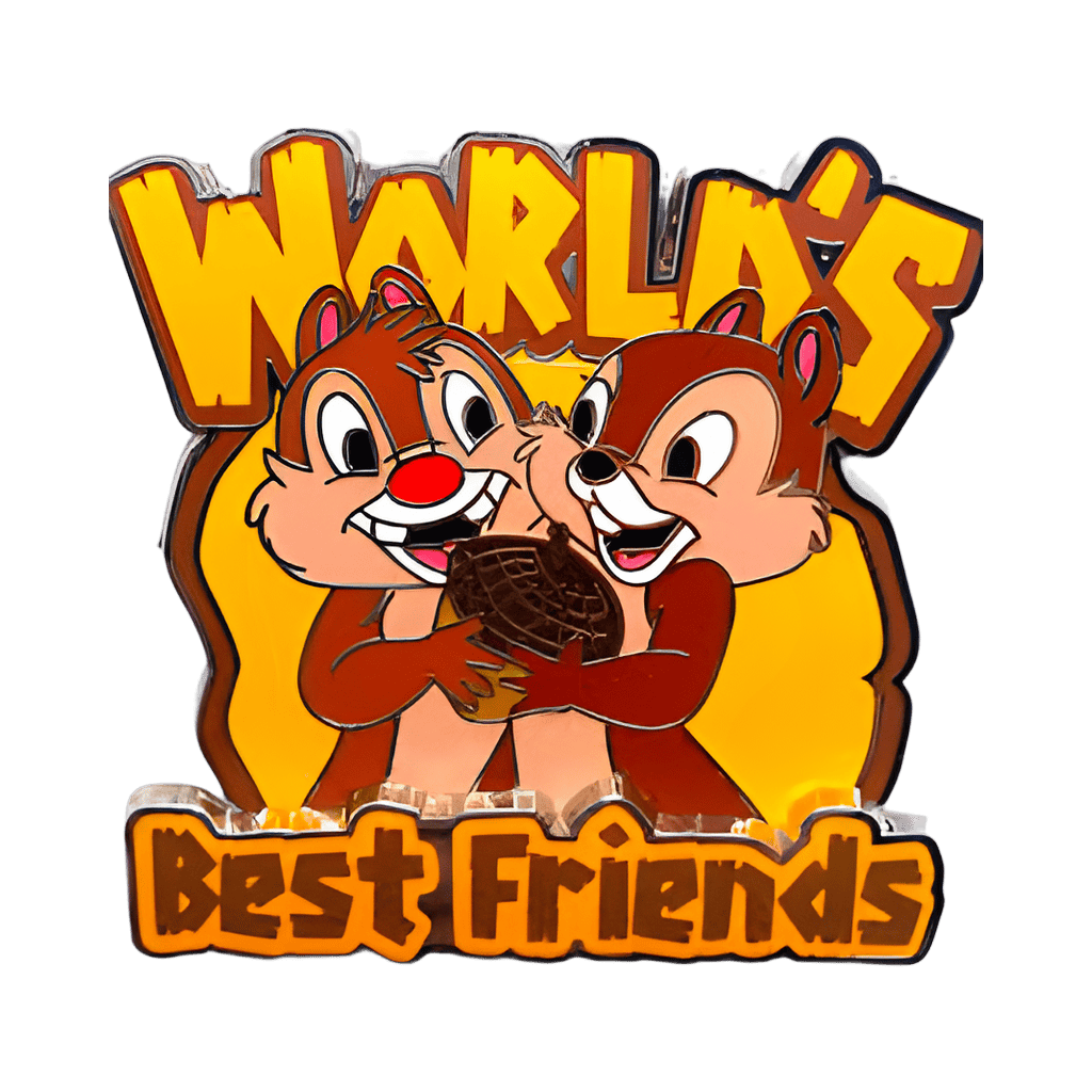 Chip and Dale Disney pin